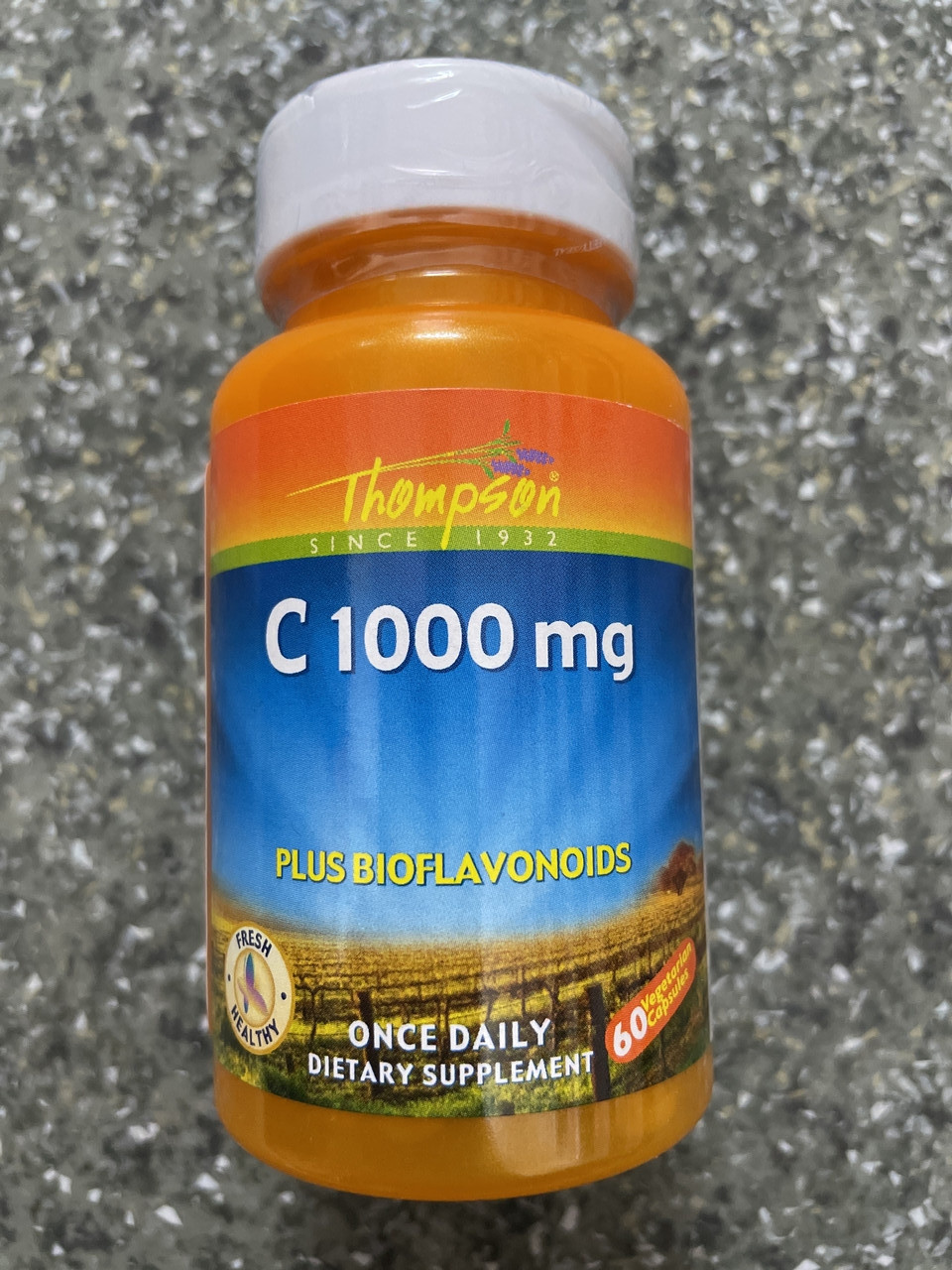 Витамин C  Thompson Vitamin C plus Bioflavonoids 1000 mg 60 caps