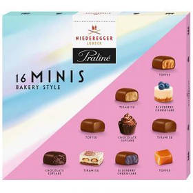 Цукерки Niederegger 16 Minis Praline 120 g