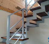 Сходи для дому відкриті на монокосоурі, фото 8