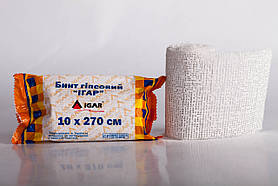 Бинт гіпсовий IGAR 10 см x 2,7м