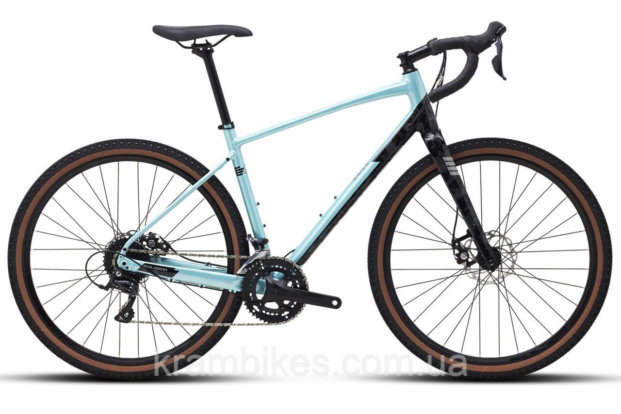 Велосипед гравійний POLYGON  BEND R2 (2021) 27.5" L  BLU/BLK