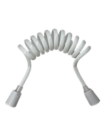 Шланг MONRO для гігієнічної лійки спіральний WHITE (40см-150см)