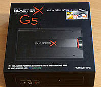 Звуковая карта Creative Sound BlasterX G5 (70SB170000000)