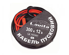 Старт-кабель LAVITA 300 A. 3м (Пускові проводу)