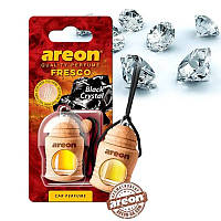 Ароматизатор Areon (Освежитель воздуха в машину) "Fresco" - в пробковой бутылочке 8мл_Black Crystal