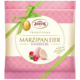 Марципанові яйця Zentis Marzipan Eier Himbeere 125 g