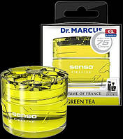Ароматизатор Dr.Marcus (Освежитель воздуха в машину) Senso Deluxe - гелевый на панель _Green Tea
