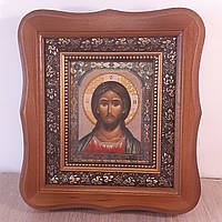 Икона Веры символ, лик 10х12 см, в светлом деревянном киоте