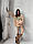 Модне жіноче худі з трехнити на флісі з накатом; універсал 42-46, фото 4