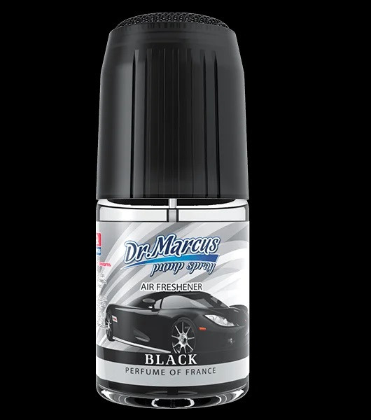 Ароматизатор Dr.Marcus (Освіжувач повітря в машину) Pump Spray - спрей _Black, фото 1