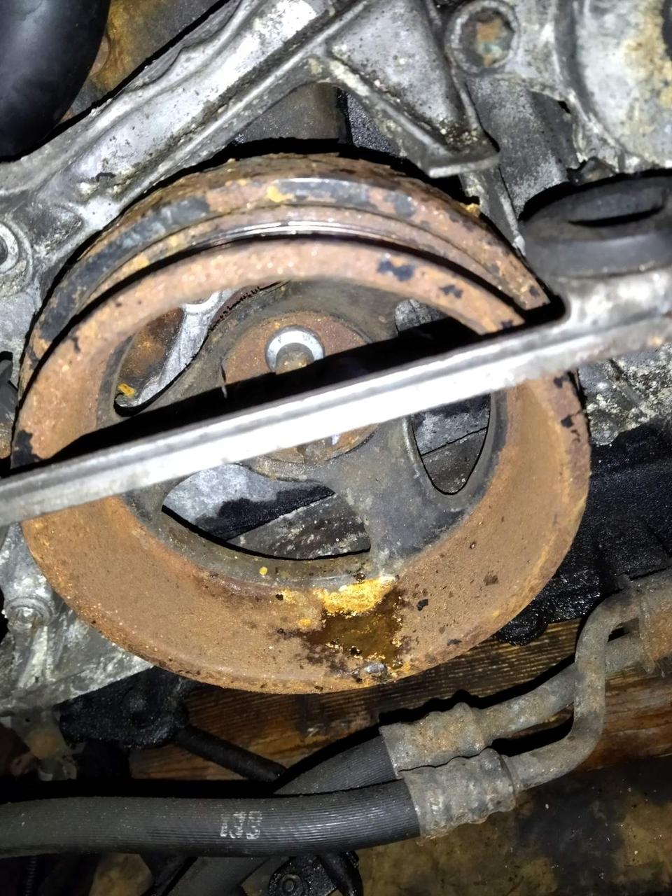 Б/В шків колінвала OM651 2.2 Mercedes E220 W212 A6510300803, фото 1