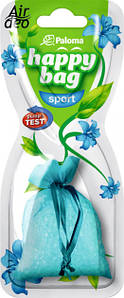 Ароматизатор Paloma (Освіжувач повітря в машину) Happy Bag - на дзеркало _ Sport