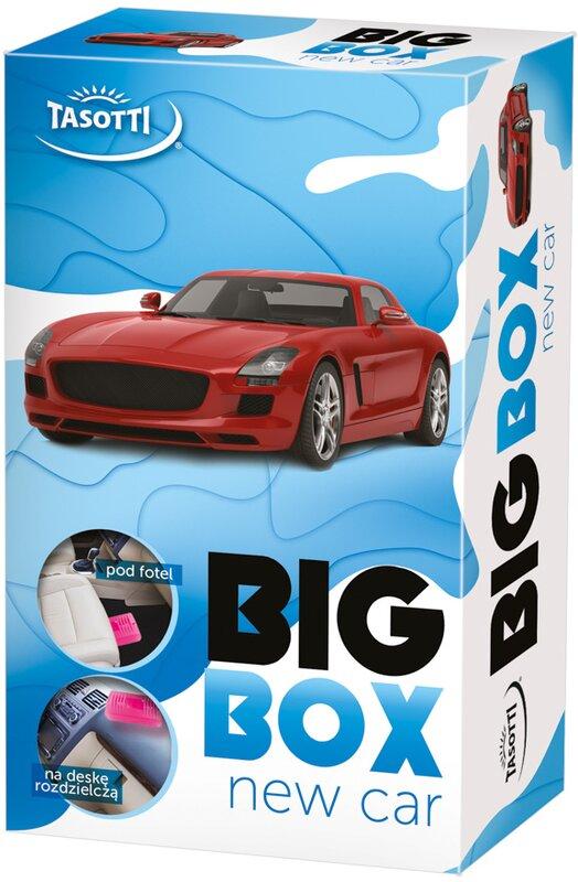 Ароматизатор Tasotti (Освіжувач повітря в машину) Big box - під сидіння _ New Car, фото 1
