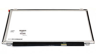 15.6" HD 1366x768, LG-Philips LP156WHB (TP)(A1), 30-pin (eDP, роз'єм знизу праворуч), глянсовий, slim