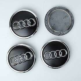 Ковпачки на литі диски / Заглушки диска AUDI 55/60мм (к-т 4шт.)