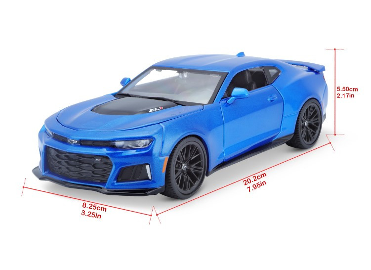 Автомодель Maisto (1:24) 2015 Chevrolet Camaro ZL1 Синий металлик (31512 met. blue) - фото 5 - id-p623859631