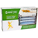 Знищувач комах Maltec EGO-02 30W, 80 кв.м - 120 кв. м. (Польща), фото 3