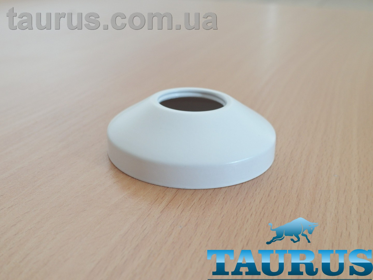 Білий високий декоративний фланець Конус ThermoPulse White D65 мм/висота 20 мм, внутрішній 3/4" d25 мм