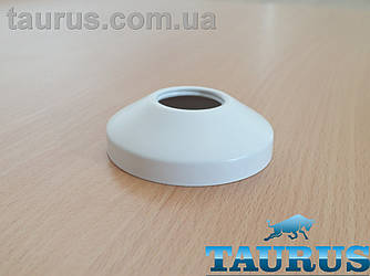 Білий високий декоративний фланець Конус ThermoPulse White D65 мм/висота 20 мм, внутрішній 3/4" d25 мм