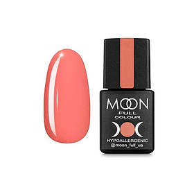 Гель-лак Moon Full color Gel Polish №125 помаранчево-червоний, 8 мл