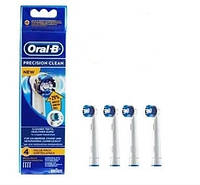 Насадки Орал би для электро щетки Braun Прецишн клин Нью Oral-b Precision Clean New 4шт