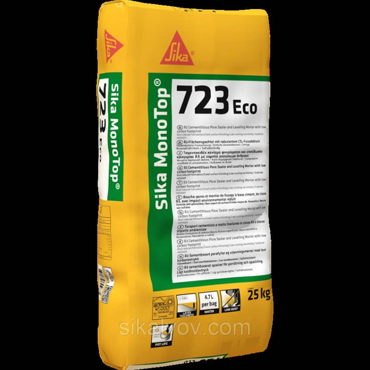 Sika MonoTop - 723 EKO розчин 25 кг