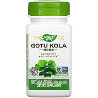 Центелла азиатская Nature's Way "Gotu Kola" Herb, 950 мг (100 капсул)