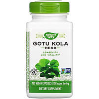 Центелла азиатская Nature's Way "Gotu Kola Herb" 950 мг (180 капсул)