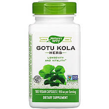 Центела азійська Nature's Way "Gotu Kola Herb" 950 мг (180 капсул)