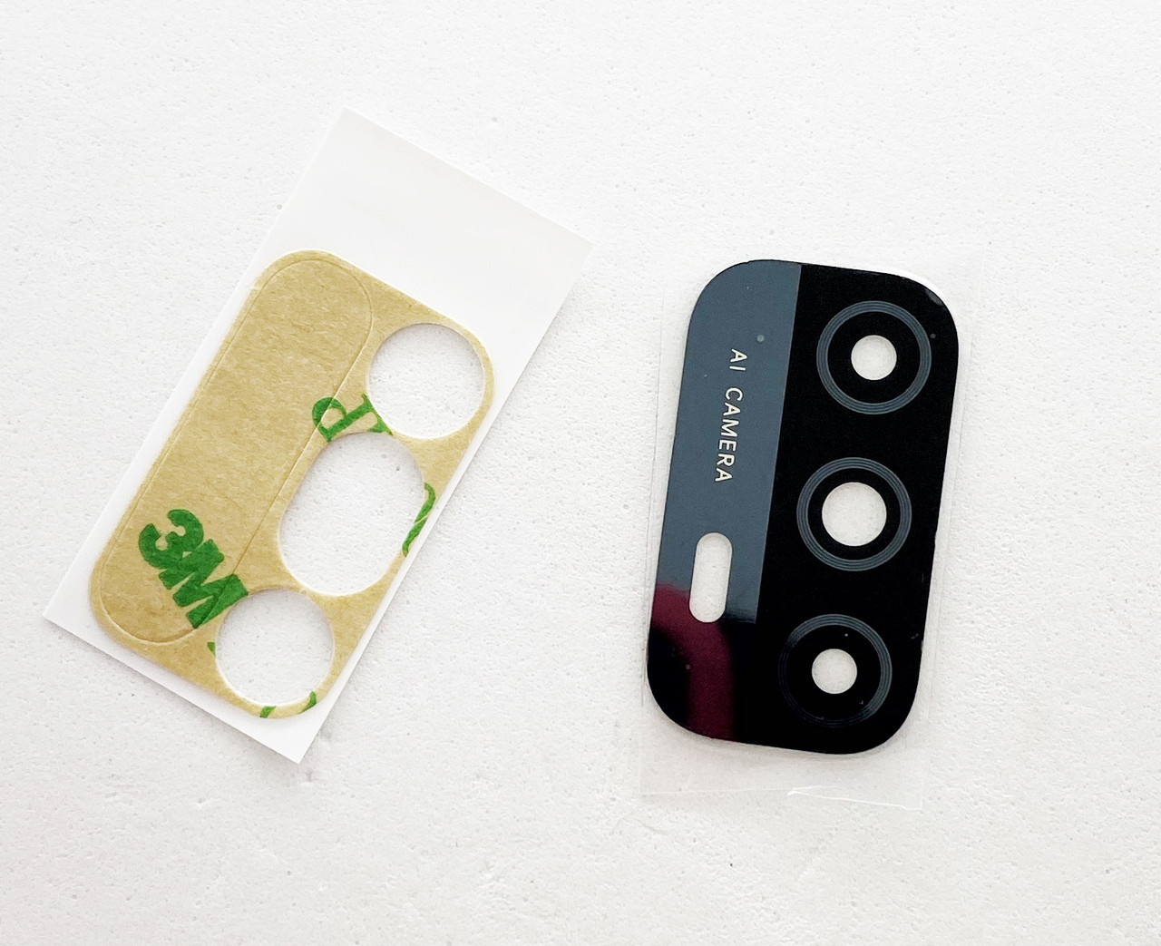 Скло камери Oppo A53 A53s A32 A33, чорне, фото 1