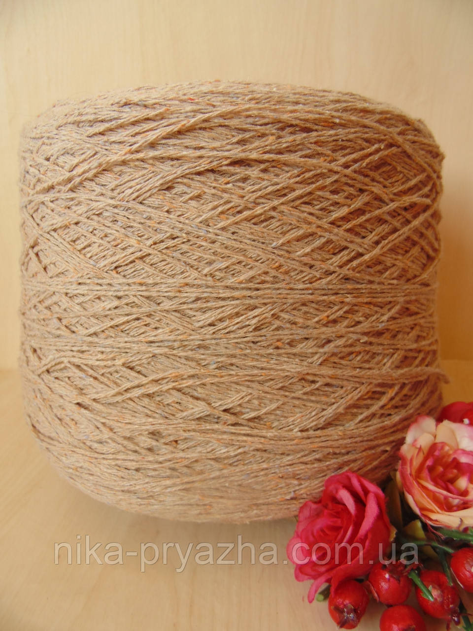 Итальянская Бобинная Пряжа Твид от New Mill Art Tecla 70% Меринос 20% ...