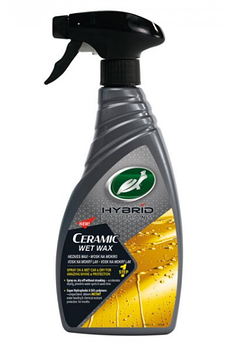 Керамічна волога поліроль 500 мл Turtle Wax Hybrid Solutions Ceramic Wet Wax Потужний блиск і захист