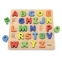 Набір для навчання Viga Toys "Алфавіт: слово на букву" (50124)