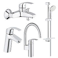 Набір змішувачів Grohe Eurosmart M-Size 123248MK