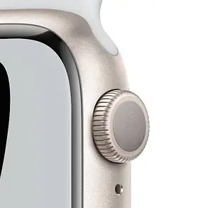 Apple Watch Series 7 Nike 41mm Pure Platinum/Black Nike MKN33 UA, фото 4
