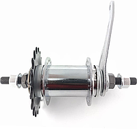 Втулка задня черв'ячна на Україну 36 спиць срібляста в зборі Shunfeng