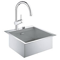 Набір Grohe мийка кухонна K800 31583SD0 + змішувач Minta 32918000