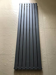 Сірий вертикальний радіатор опалення 180х47.6 см Livorno || 7/1800