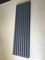 Сірий вертикальний радіатор опалення 150х47.2 см Rimini || 8/1500