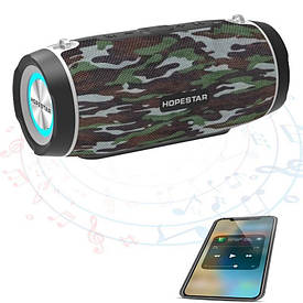 Бездротова Bluetooth колонка mini speaker Hopestar H45 Power bank Камуфляж