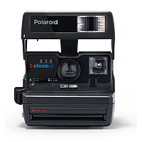 Винтажная камера Polaroid Close Up 636 черная (Refurbished)