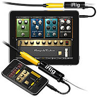 Конвертер гітарного інтерфейсу IRIG Найвища сис.мобільних підсилювачів і ефектів Iphone Ipad Ipod Touch IOS