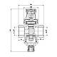 Редуктор SD Forte 1/2" SF241W15, фото 2