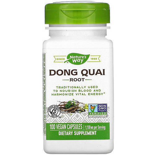 Корень дягиля лекарственного Nature's Way "Dong Quai Root" для женского ...