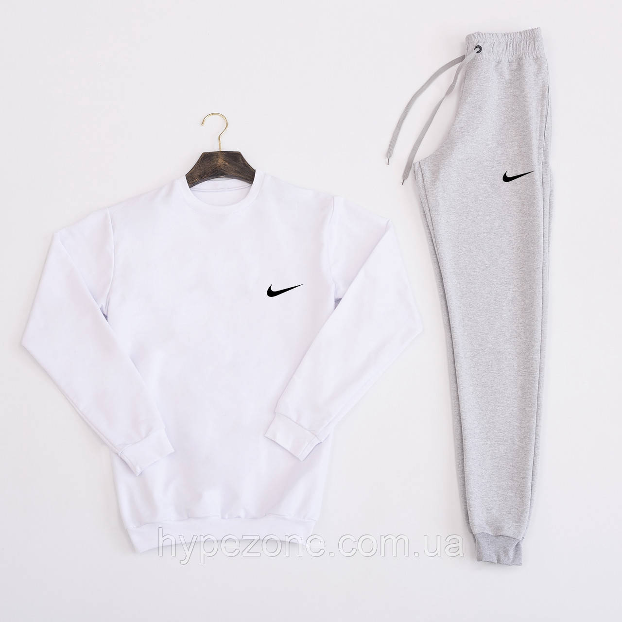Чоловічий спортивний костюм NIKE весняний Кофта з логотипом Найк і чоловічі штани NIKE с карманами