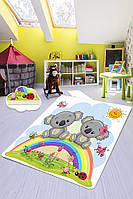 Килимок у дитячу кімнату Rainbow elephants Chilai Home