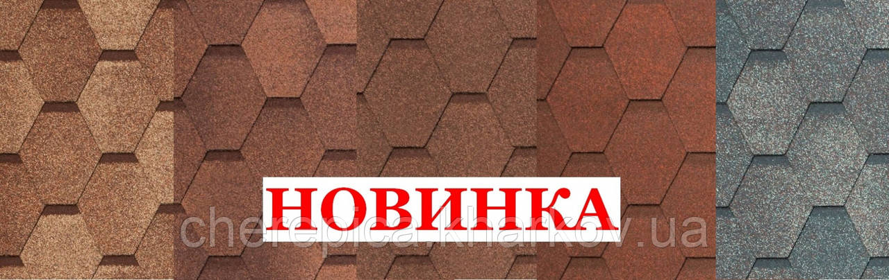 Бітумна черепиця Tegola Veneto, фото 1