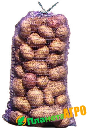 Сетка овощная 40 * 60 (до 20 кг) , фиолетовая - фото 2 - id-p1580359695