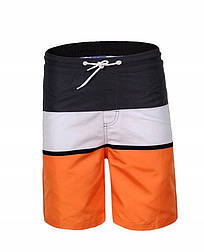 Пляжні смугасті різнобарвні шорти для хлопчика