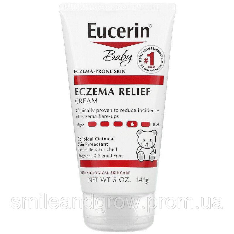 Eucerin, крем от экземы, для детей, 141 г - фото 1 - id-p1580394683